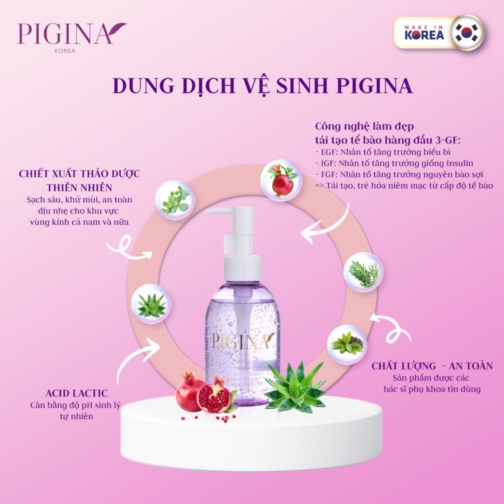 Dung dịch vệ sinh phụ nữ pigina