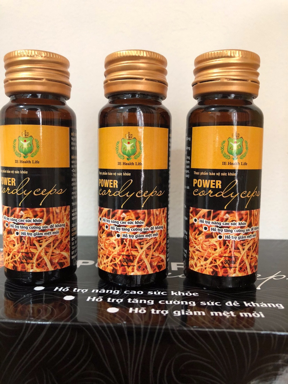 Nước uống năng lượng trùng thảo power cordyceps